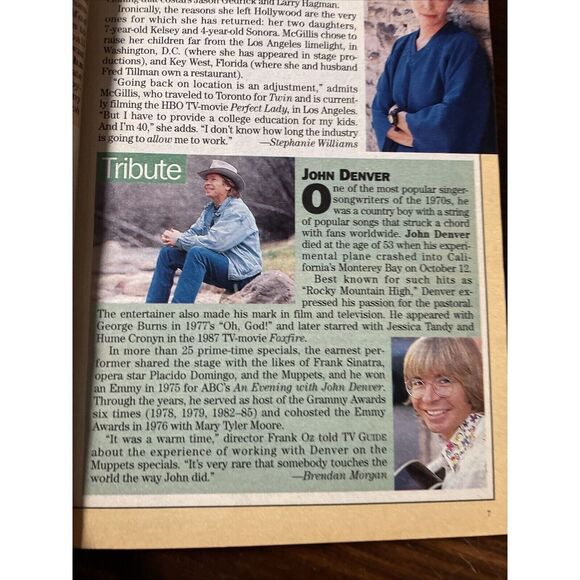 Vintage TV Guide November 8-14 1997 Vol 45 No 45 Women Of Star Trek 2 Covers Lot - Picture 11 of 12